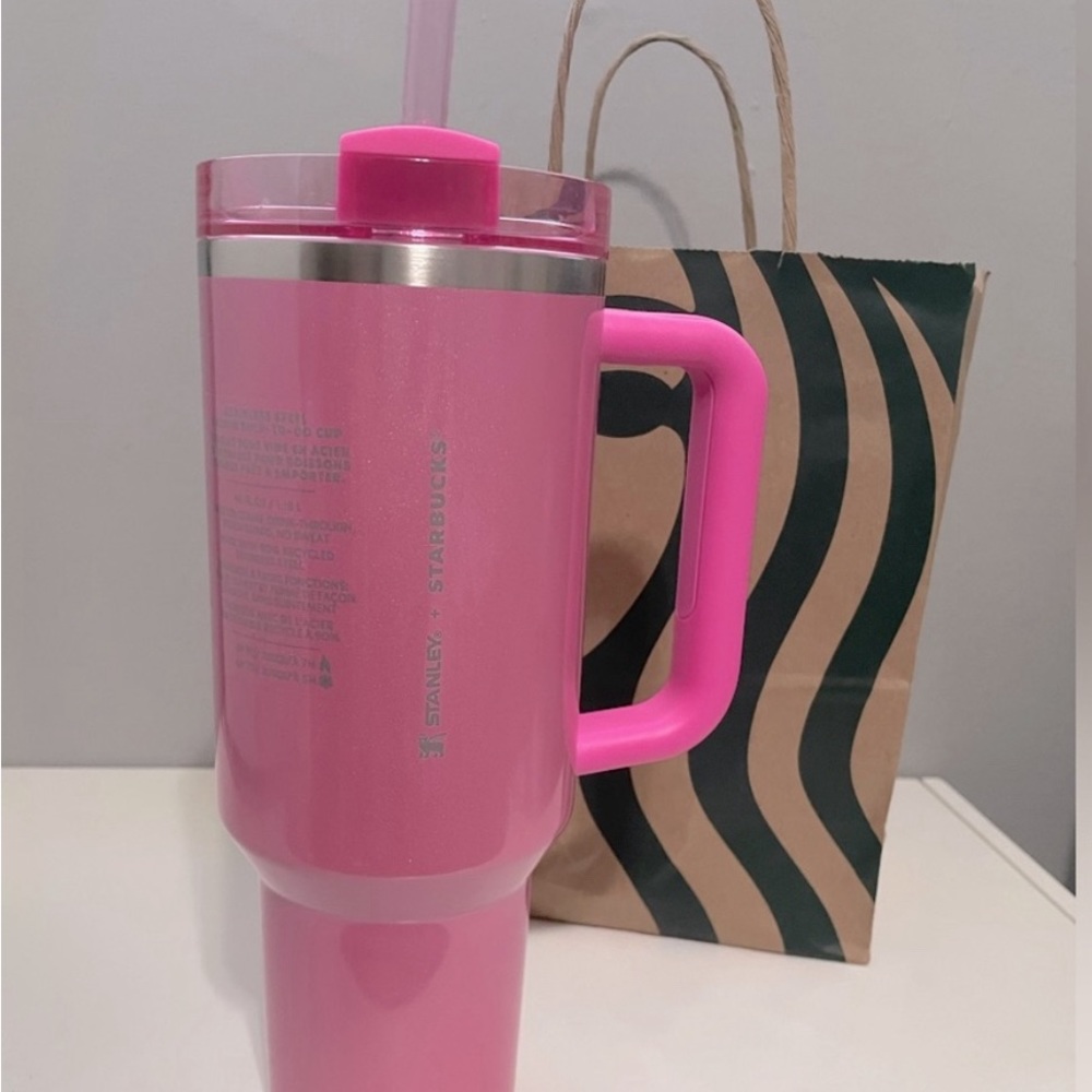Starbucks x Stanley x Target 40 oz Winter Pink tumbler